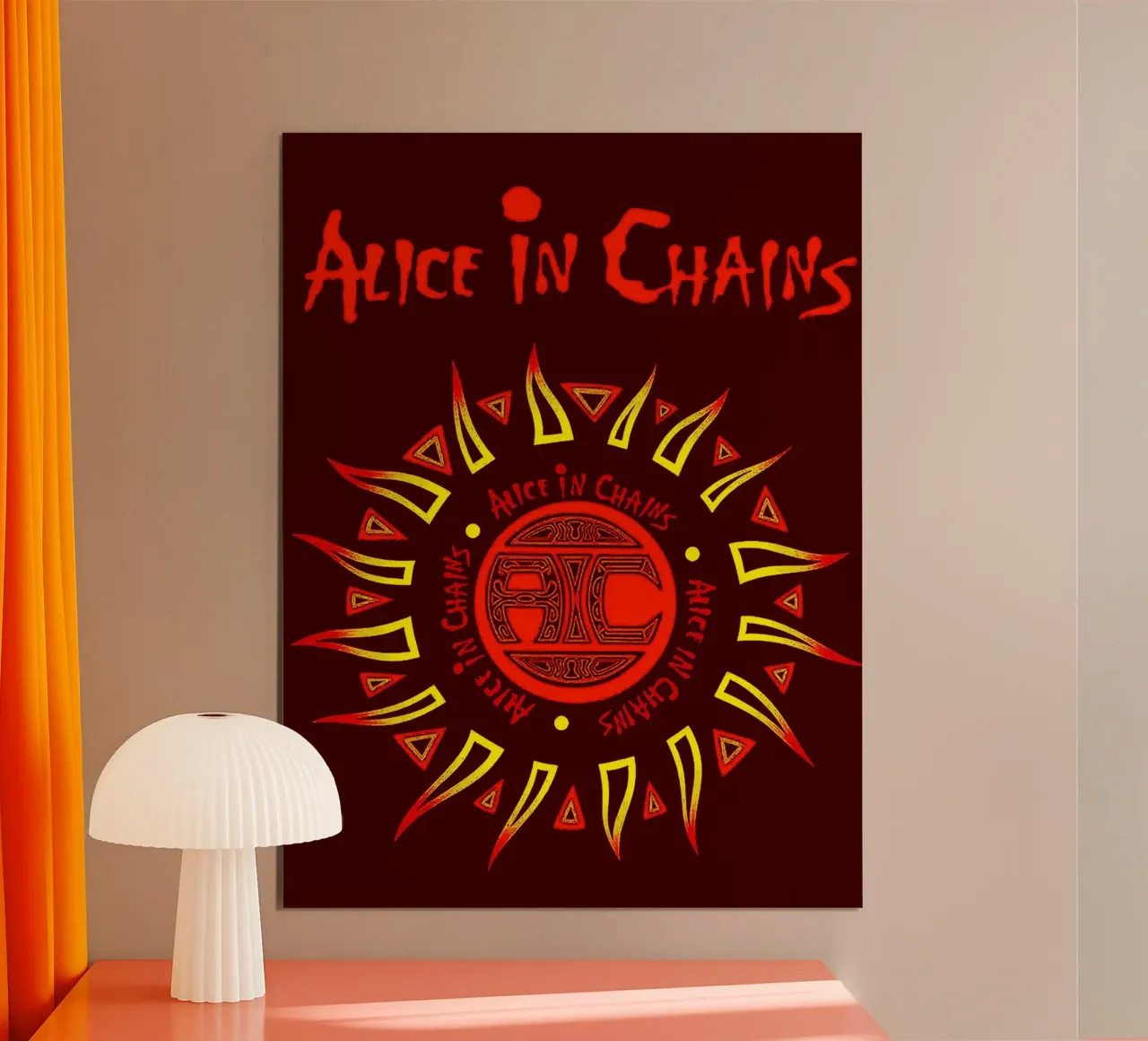 Alice in Chains band carta hahnemühle da vanhesling