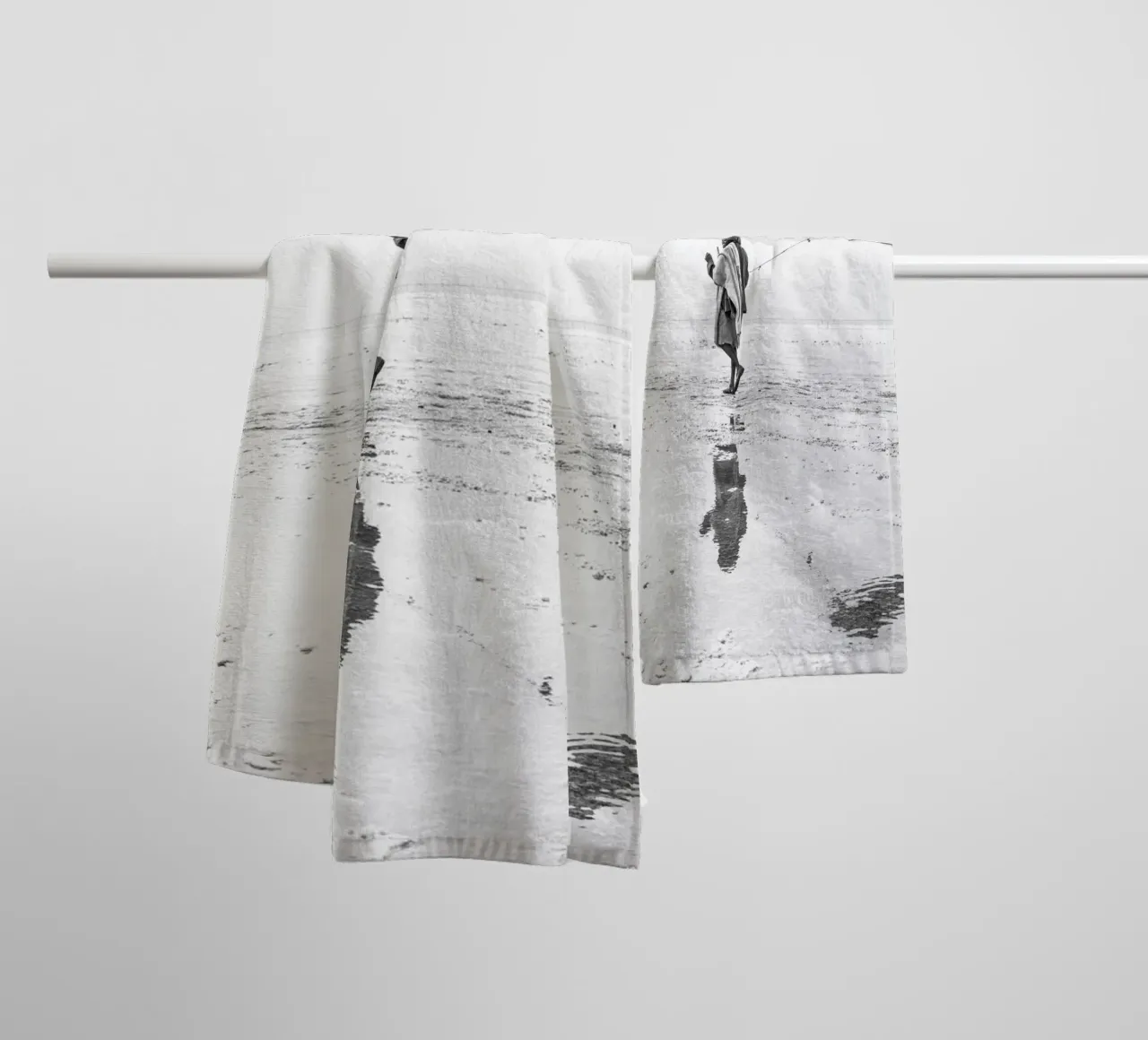 Man with his camel towel by photolovers