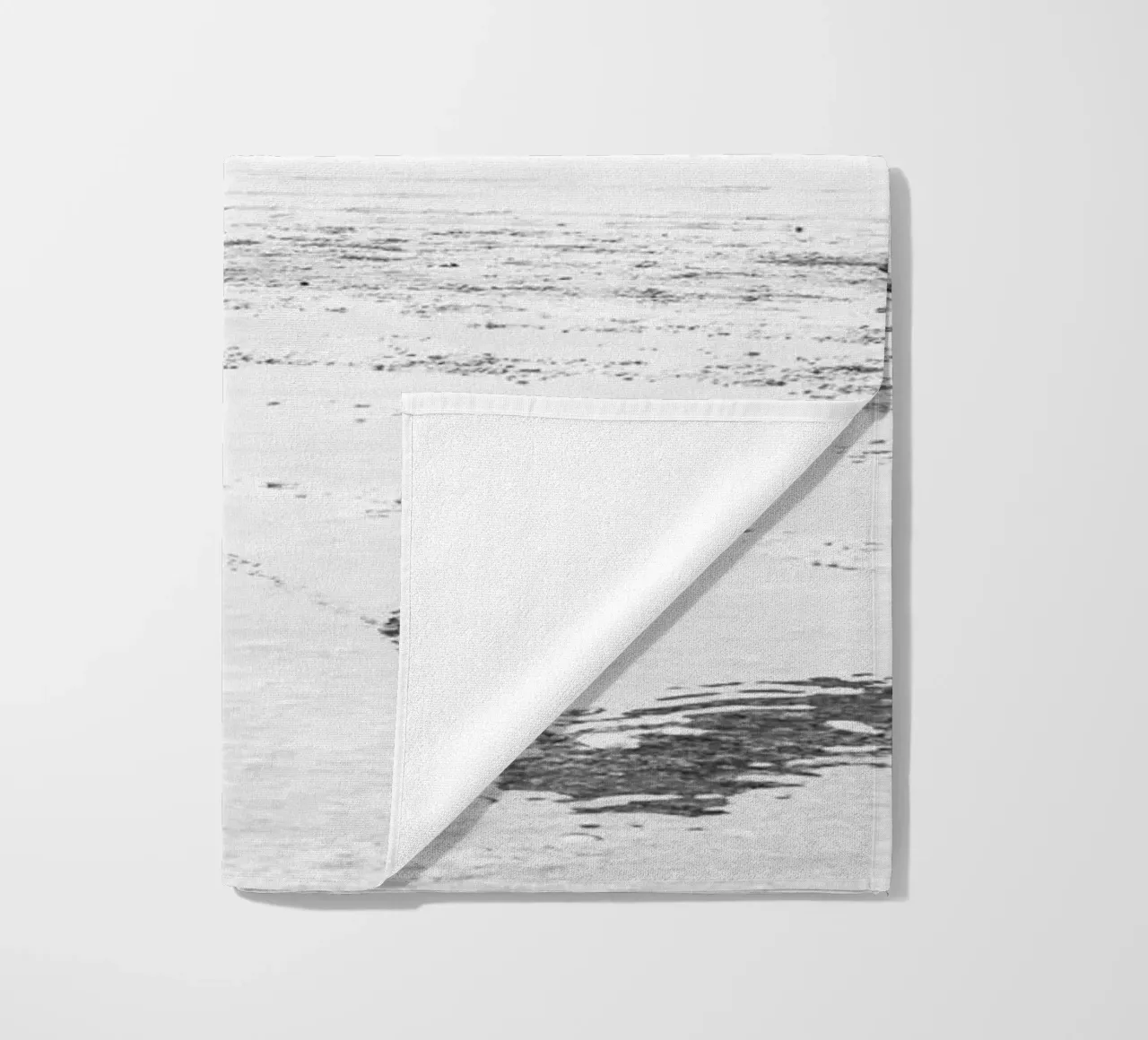 Man with his camel telo mare da photolovers