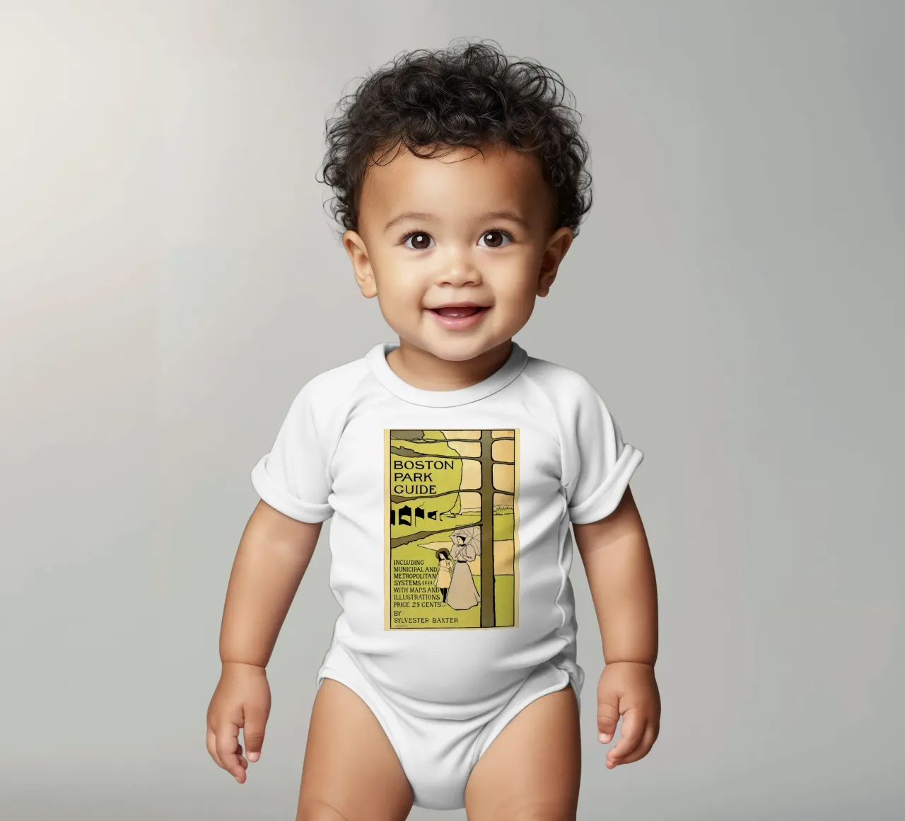 boston park guide Kurzarm Babybody von Danielshop