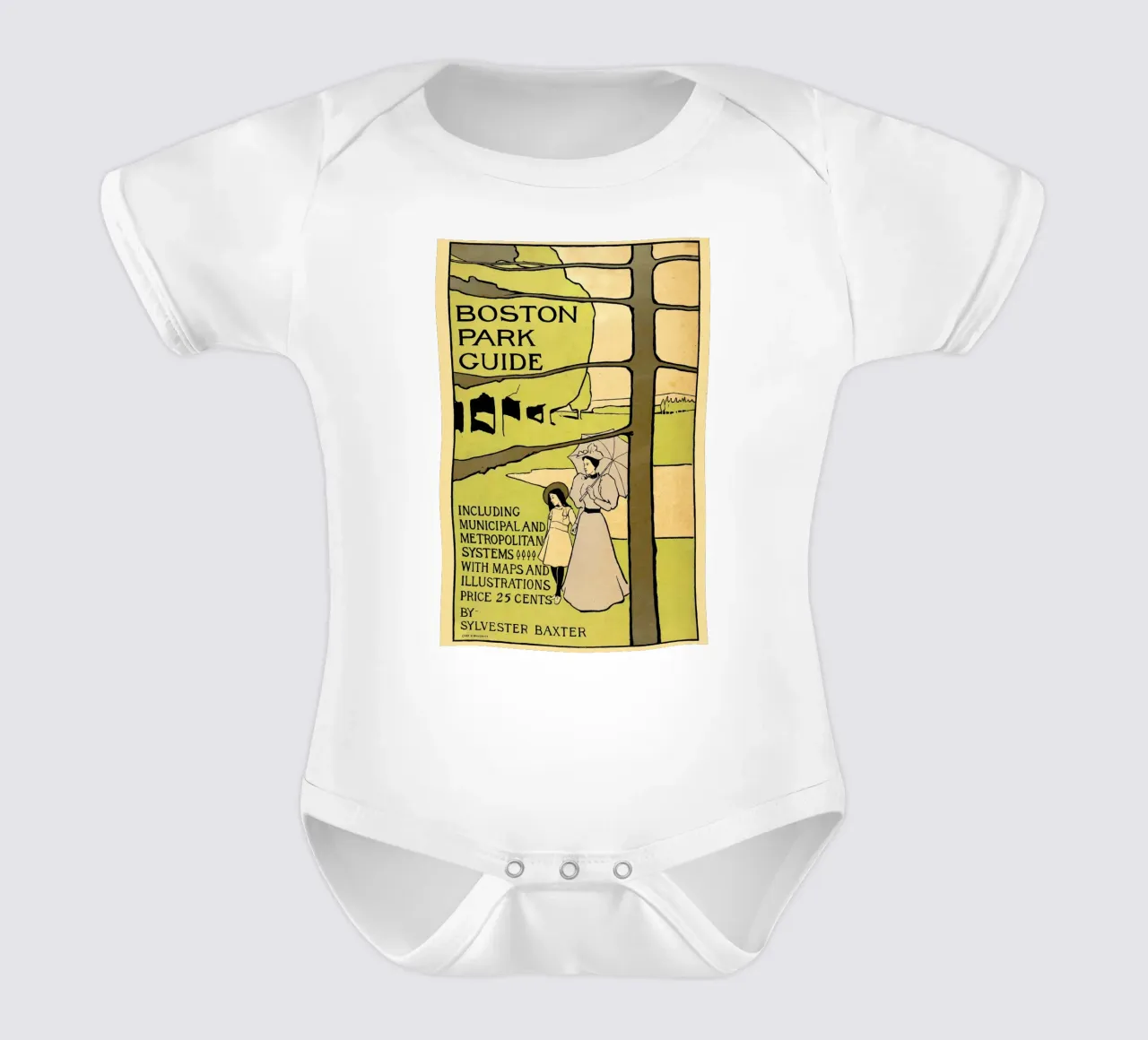 boston park guide Kurzarm Babybody von Danielshop