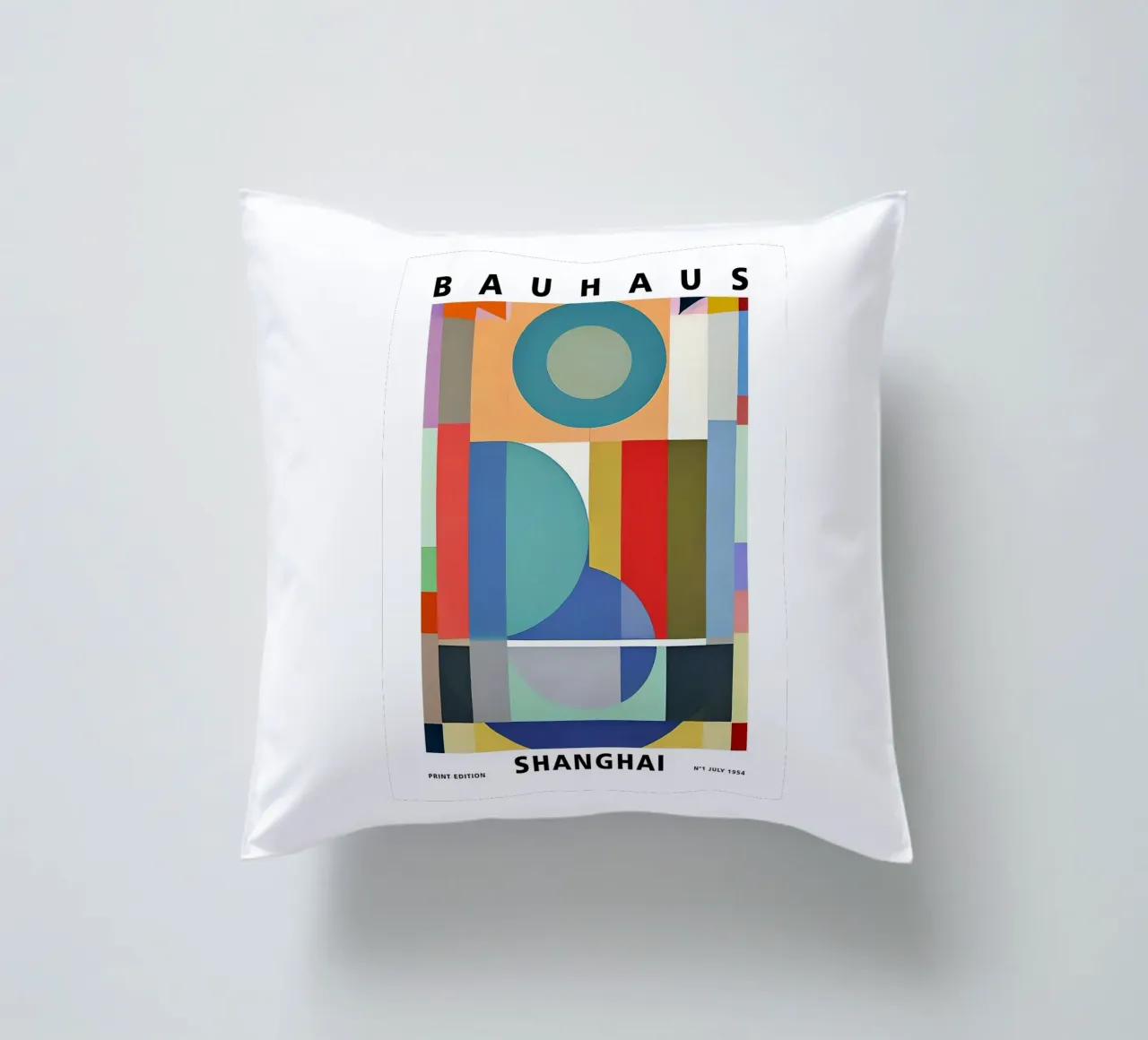 Bauhaus decorative cushion by Brooke