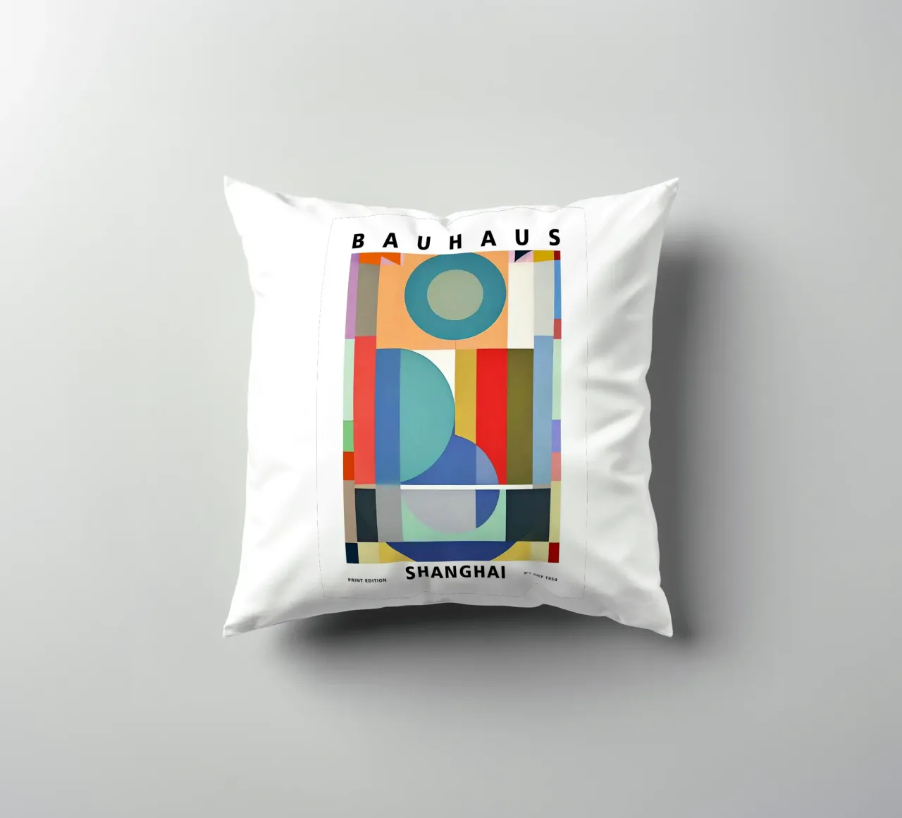 Bauhaus decorative cushion by Brooke