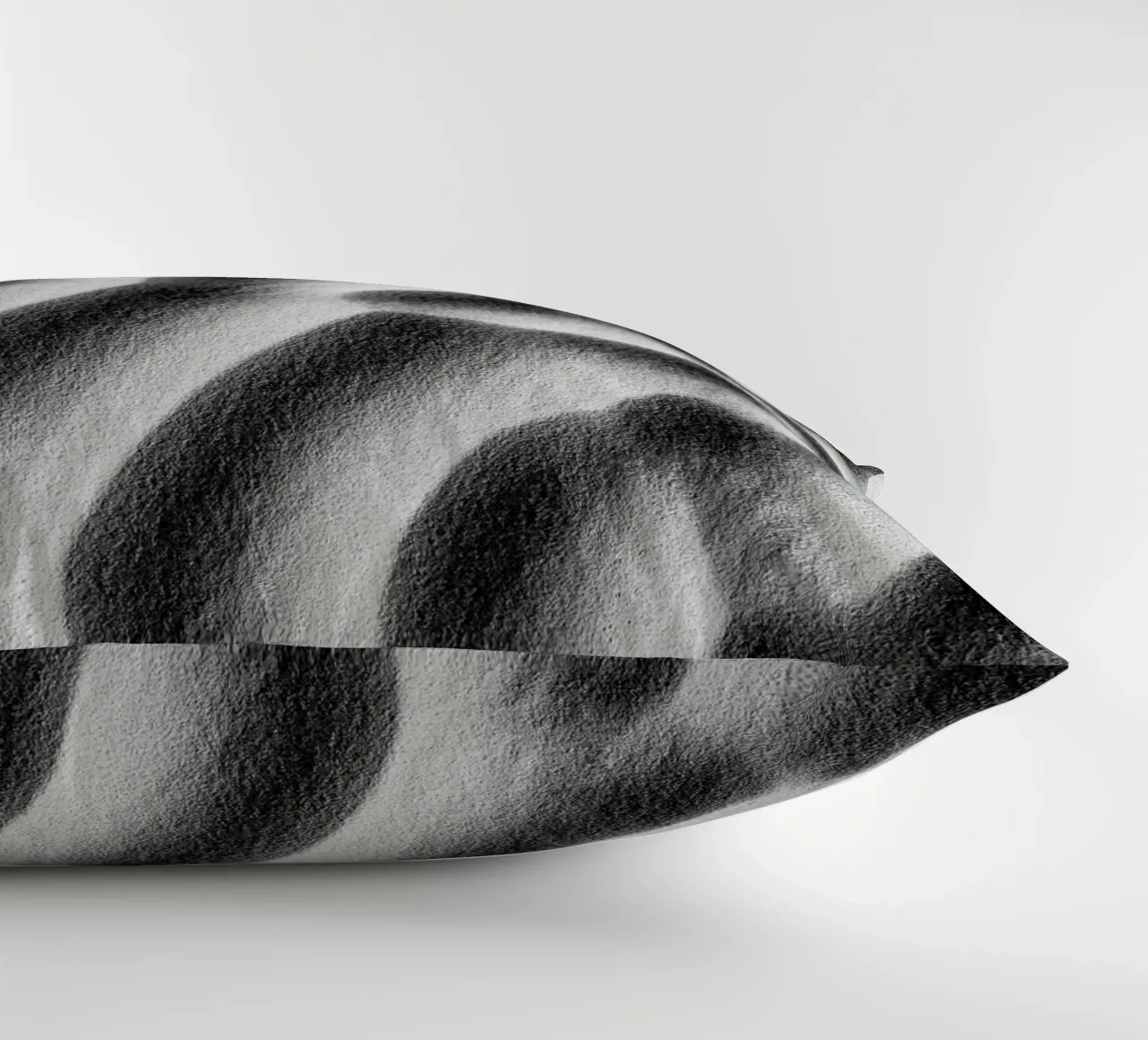 Abstract sand art in black and white cuscino da photolovers