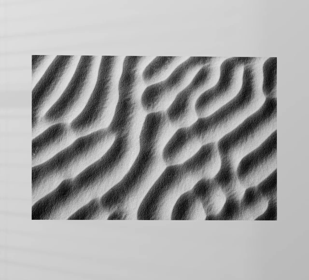 Abstract sand art in black and white pellicola backlit da photolovers