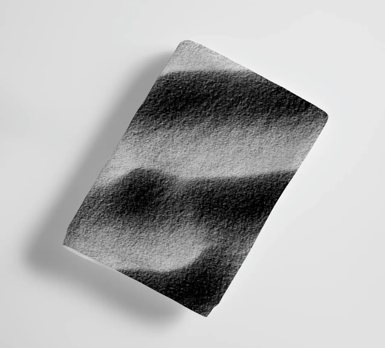 Abstract sand art in black and white asciugamano da bagno da photolovers