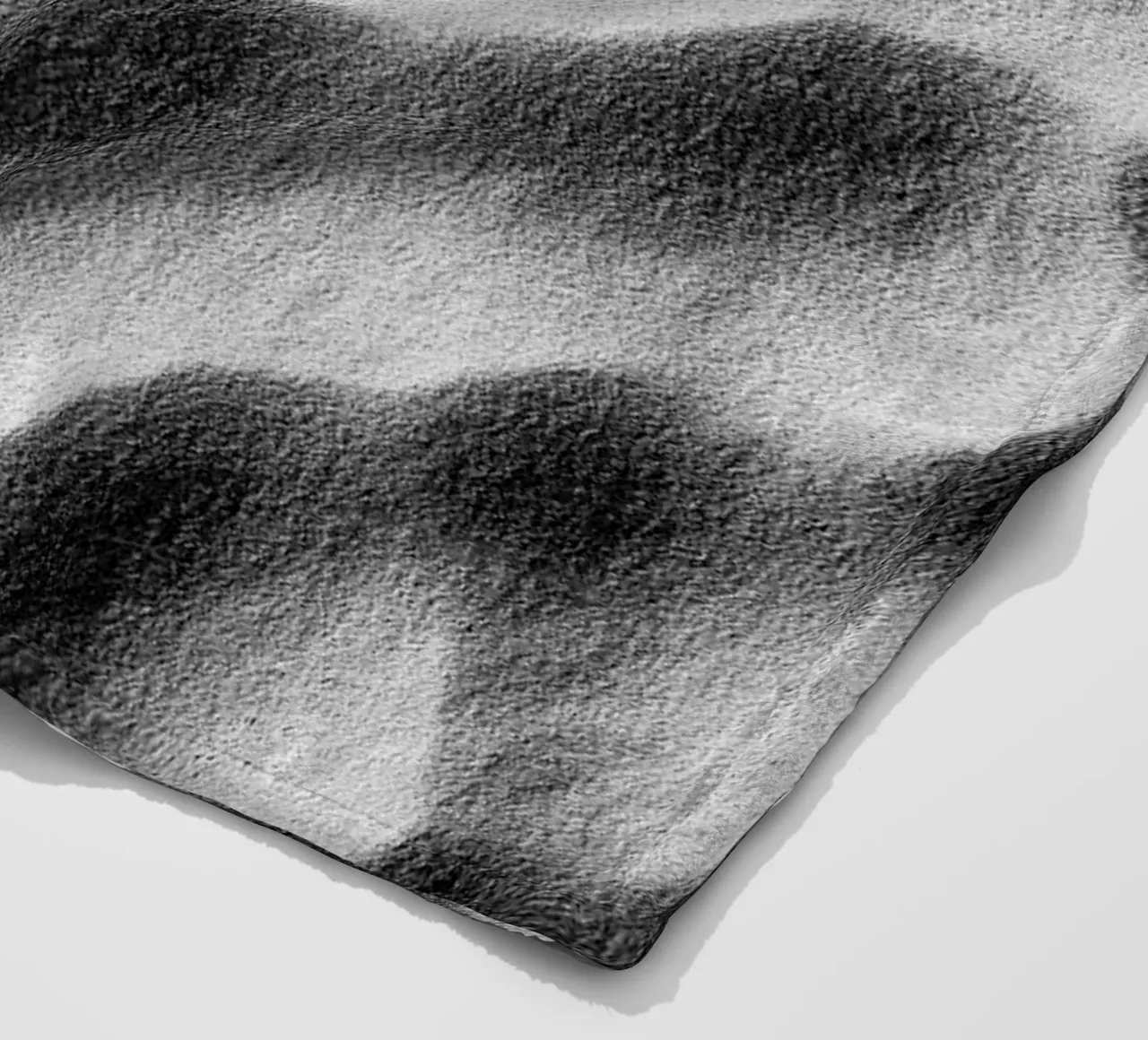 Abstract sand art in black and white coperta in pile da photolovers