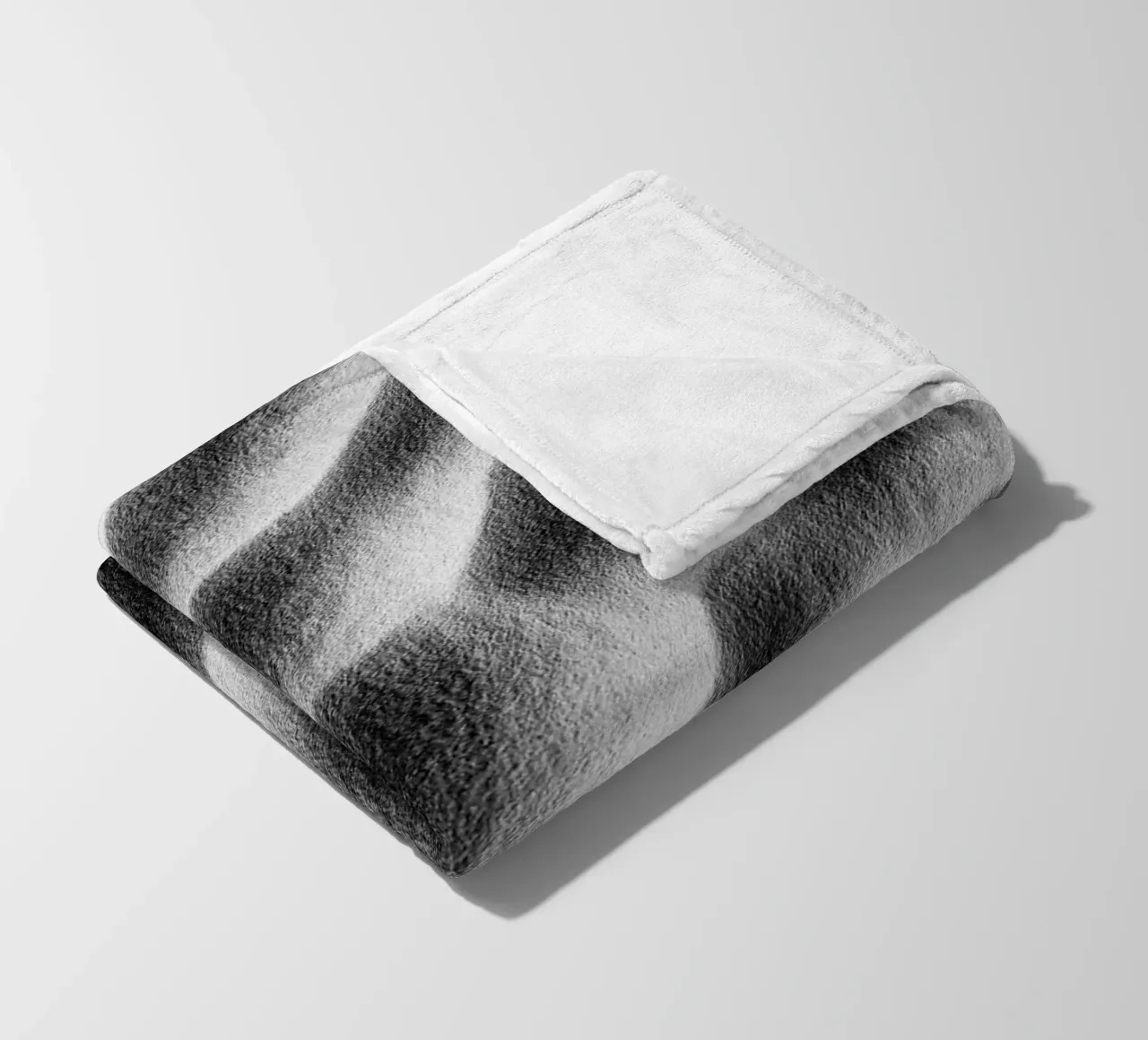Abstract sand art in black and white coperta in pile da photolovers