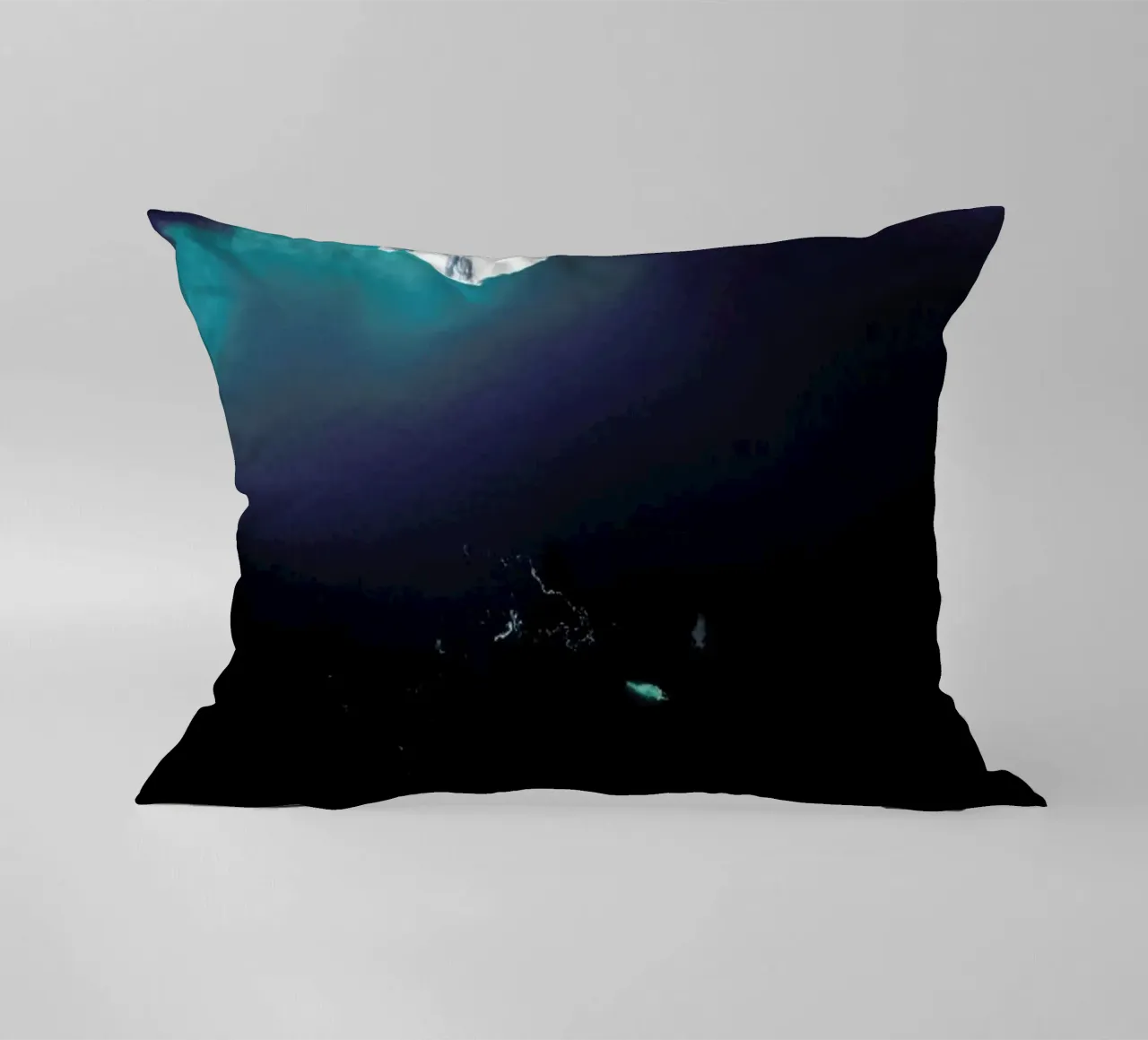 Gliding Through the Deep decorative cushion by EyeEm Mobile GmbH