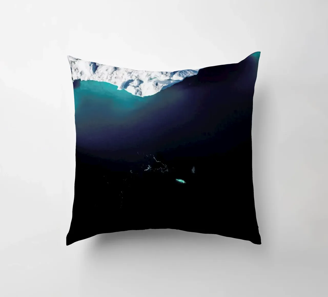 Gliding Through the Deep decorative cushion by EyeEm Mobile GmbH