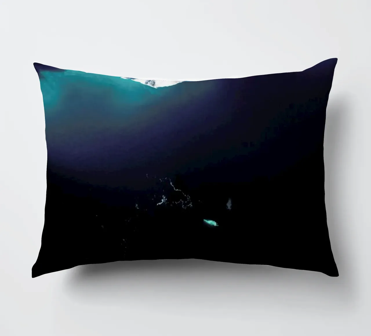Gliding Through the Deep decorative cushion by EyeEm Mobile GmbH