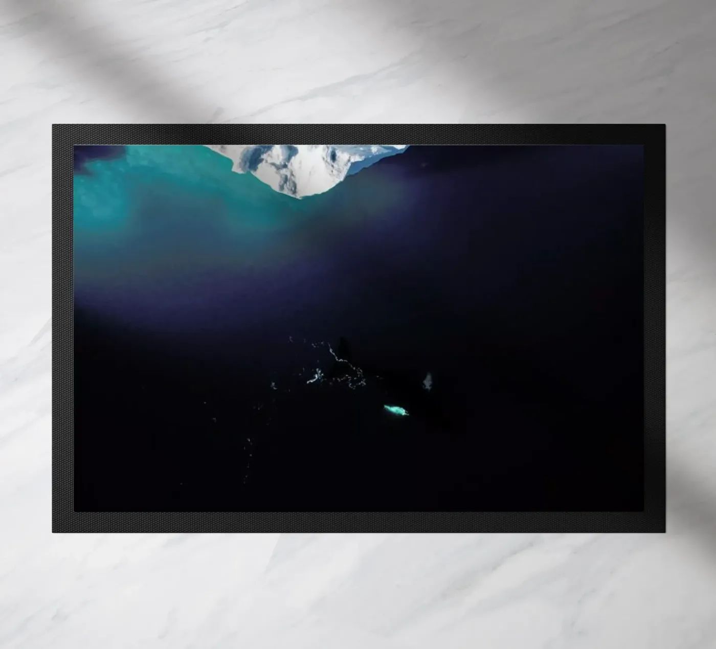 Gliding Through the Deep doormat by EyeEm Mobile GmbH