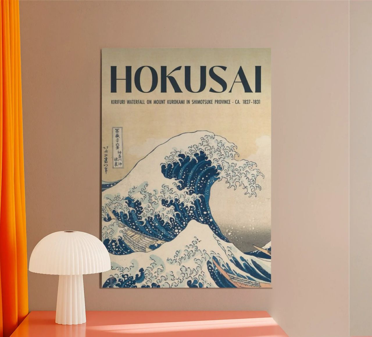 ocean crest wave poster by ungker store