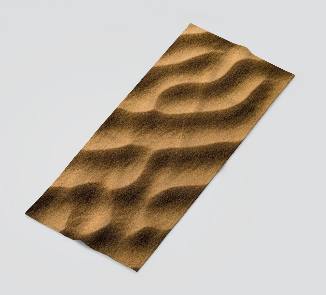 Abstract sand art in color telo mare da photolovers