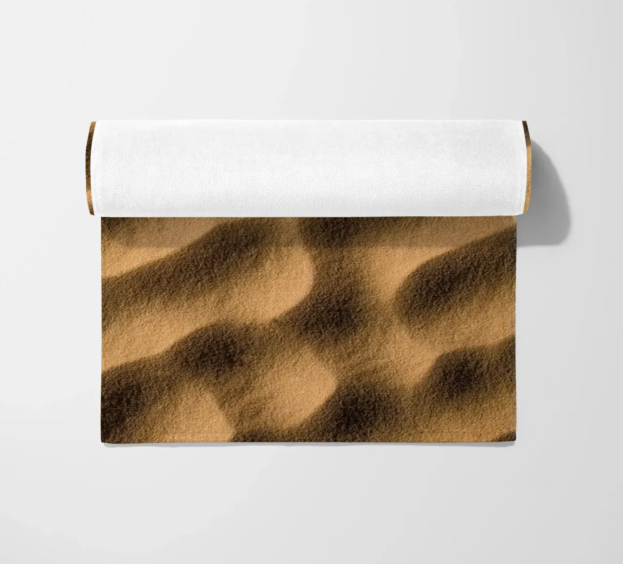 Abstract sand art in color telo mare da photolovers