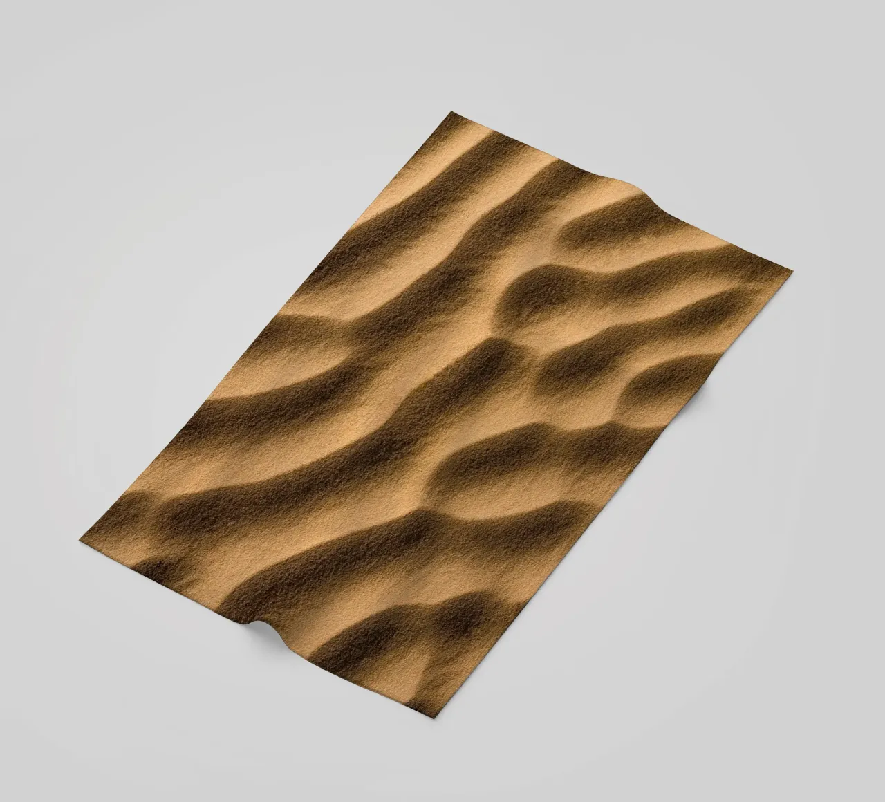 Abstract sand art in color telo mare da photolovers
