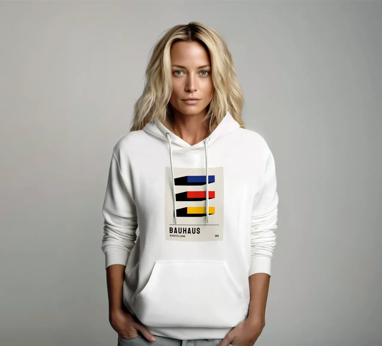 Bauhaus felpa con cappuccio da Brooke