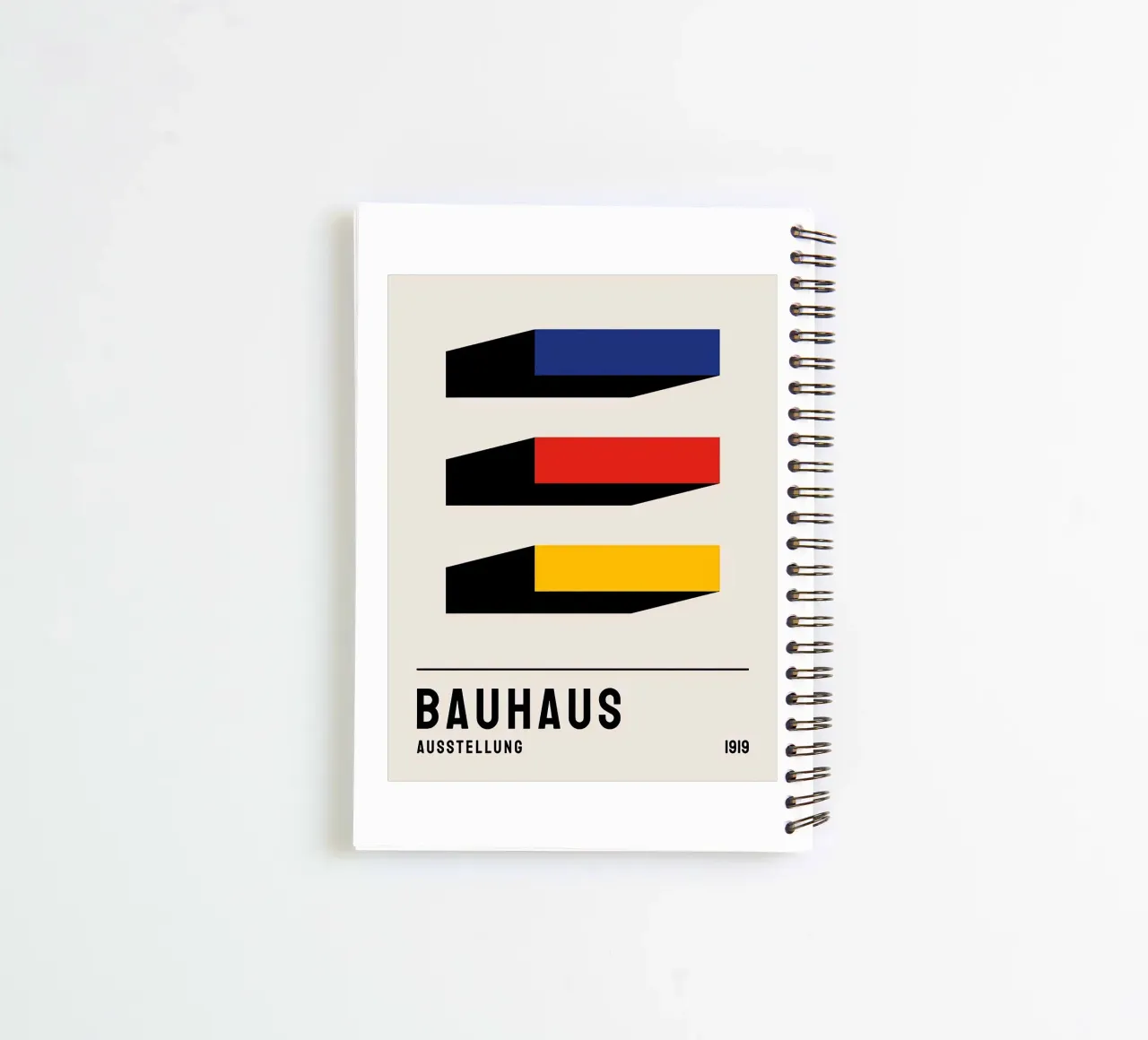 Bauhaus spiral notebook by Brooke