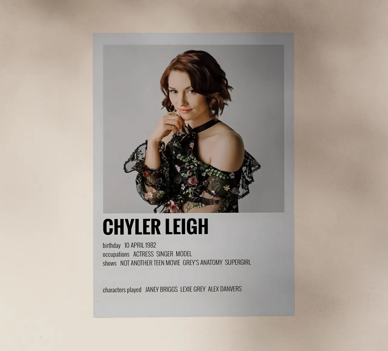 CHYLER LEIGH pellicola backlit da MVFminimalist
