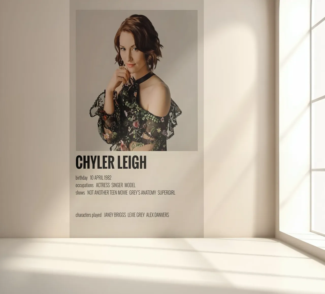 CHYLER LEIGH Fototapete von MVFminimalist