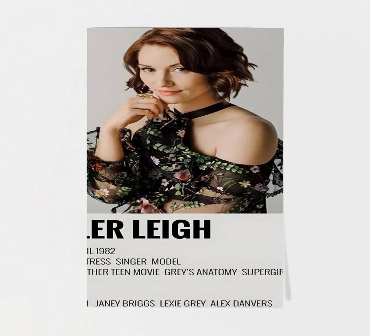 CHYLER LEIGH sticker sheet by MVFminimalist