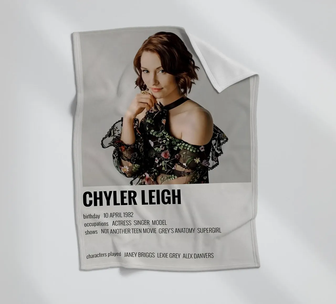 CHYLER LEIGH coperta in pile da MVFminimalist