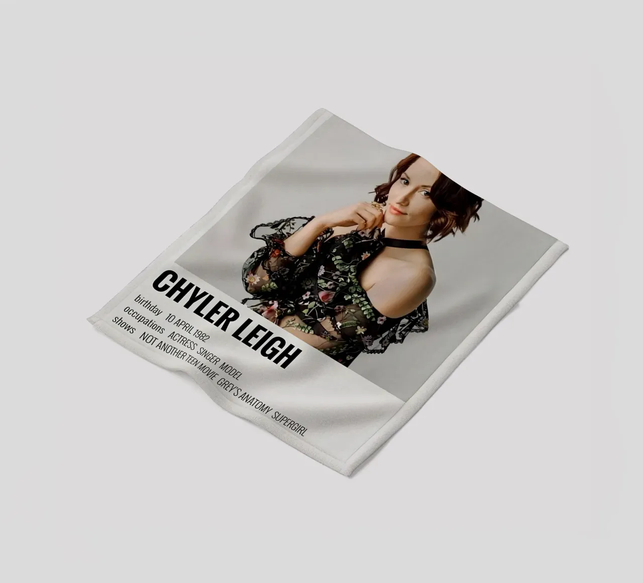 CHYLER LEIGH coperta in pile da MVFminimalist