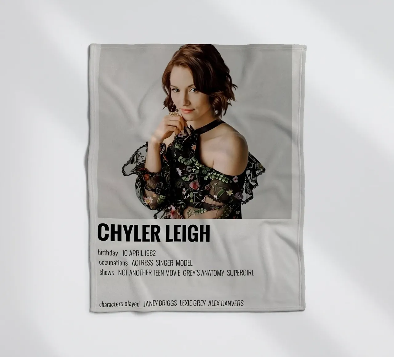 CHYLER LEIGH coperta in pile da MVFminimalist