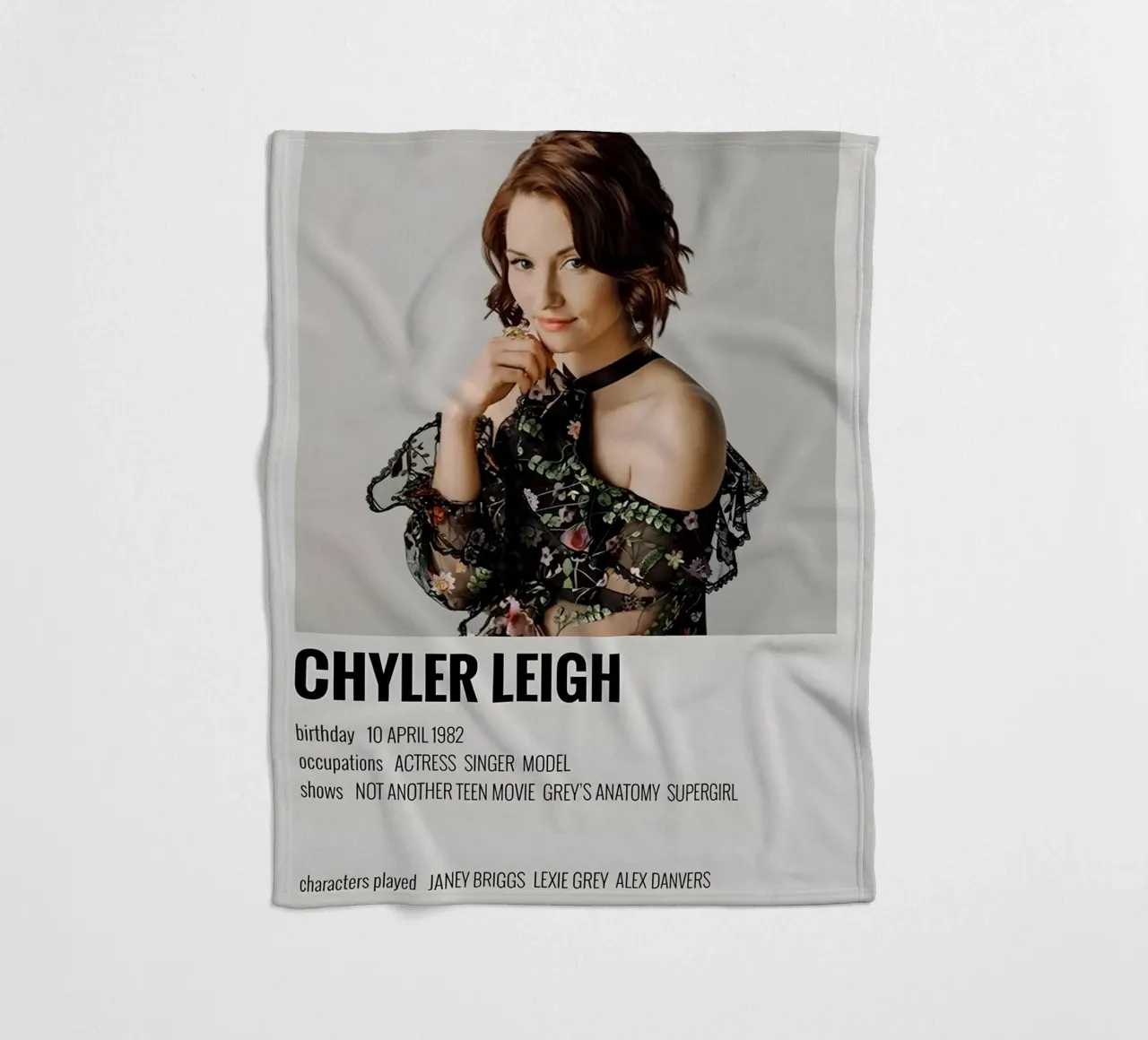 CHYLER LEIGH coperta in pile da MVFminimalist