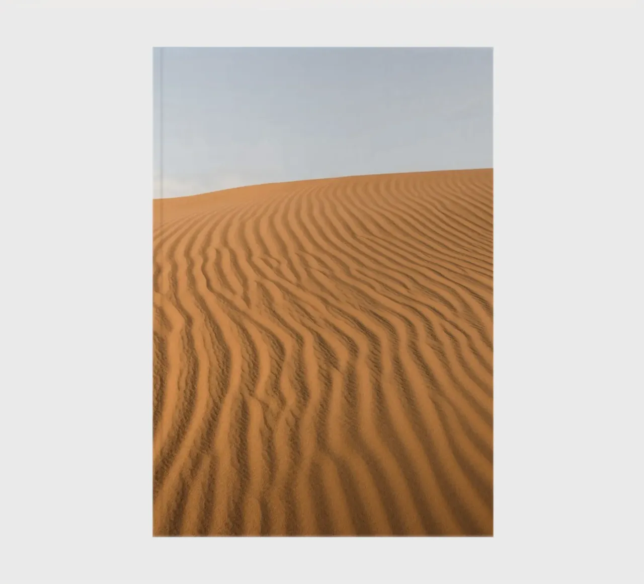 Sand dune in the Sahara desert diario da photolovers