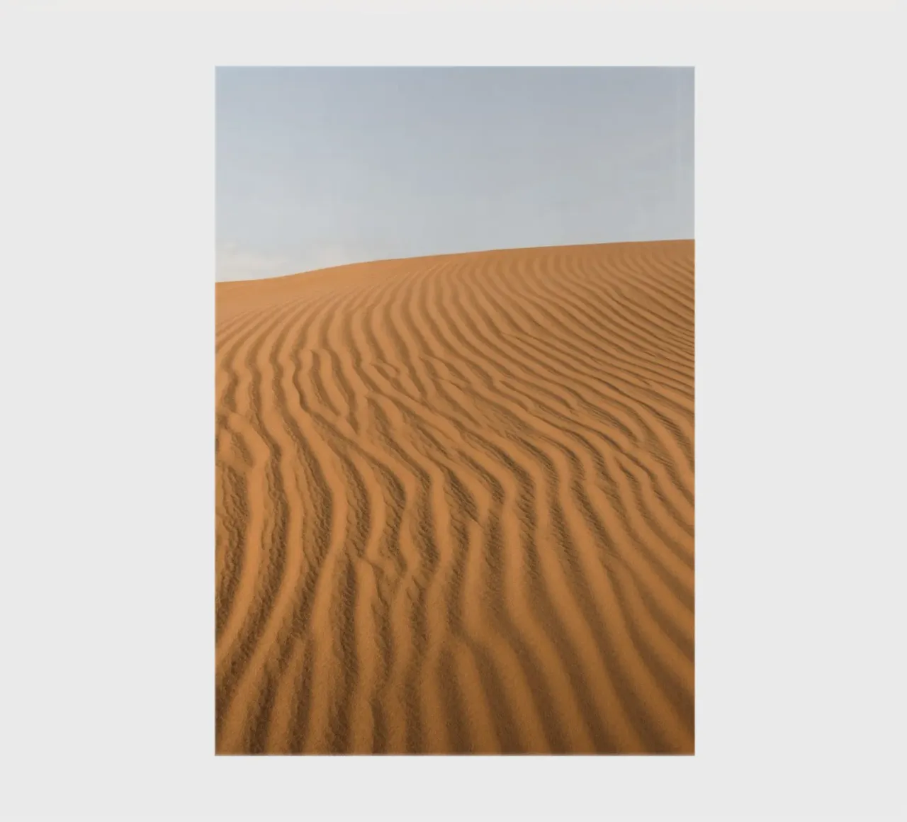 Sand dune in the Sahara desert diario da photolovers
