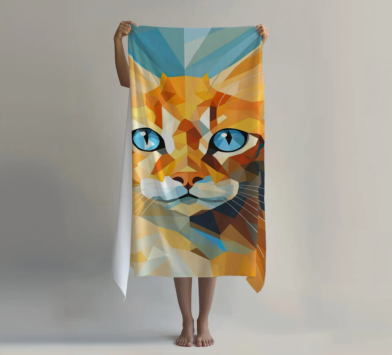 Wall-art by Imagine beach towel by Imagine