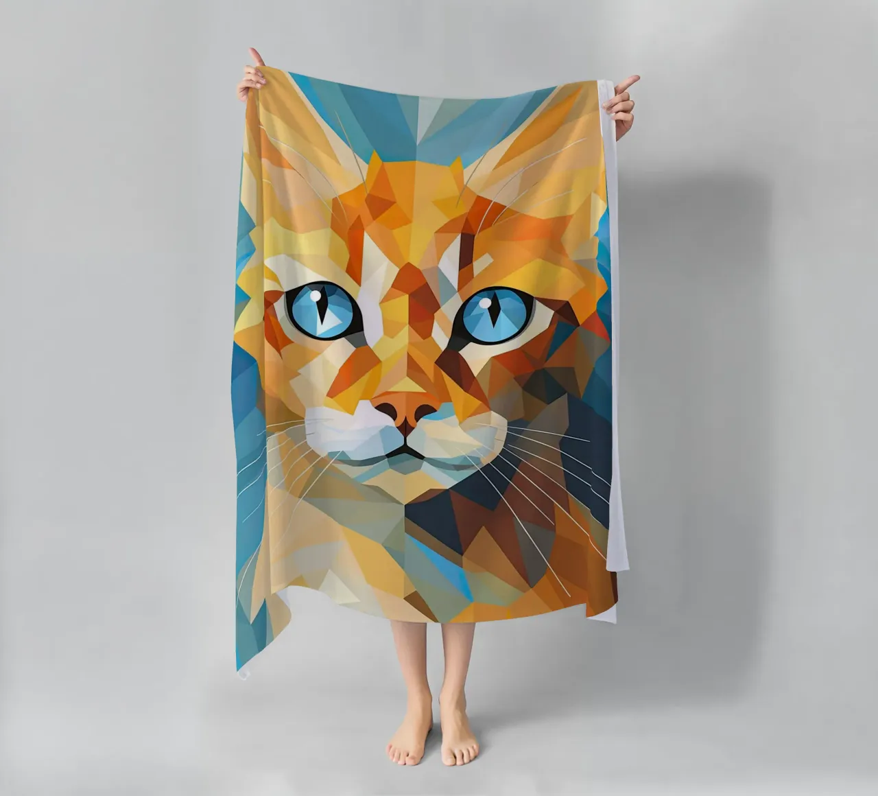 Wall-art by Imagine beach towel by Imagine