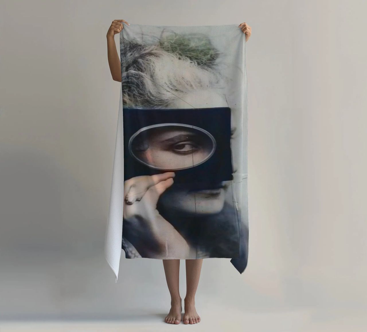 Scherzo Glow | Press Play Art Print Remix telo mare da Press Play Art Prints