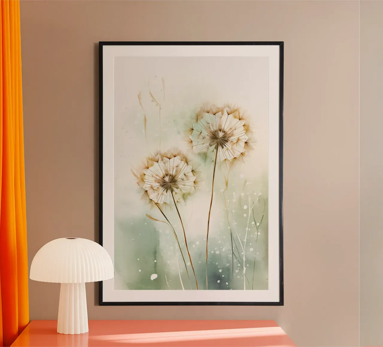 Wandkunst von Imagine Poster mit Kunststoffrahmen von Imagine