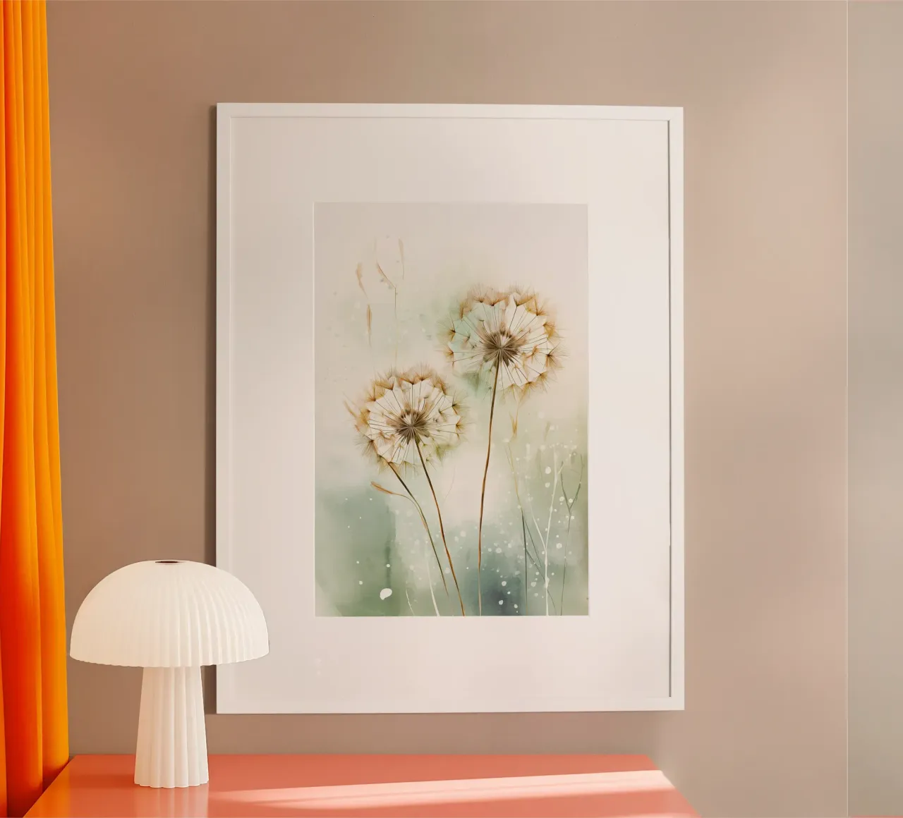 Wandkunst von Imagine Poster mit Kunststoffrahmen von Imagine
