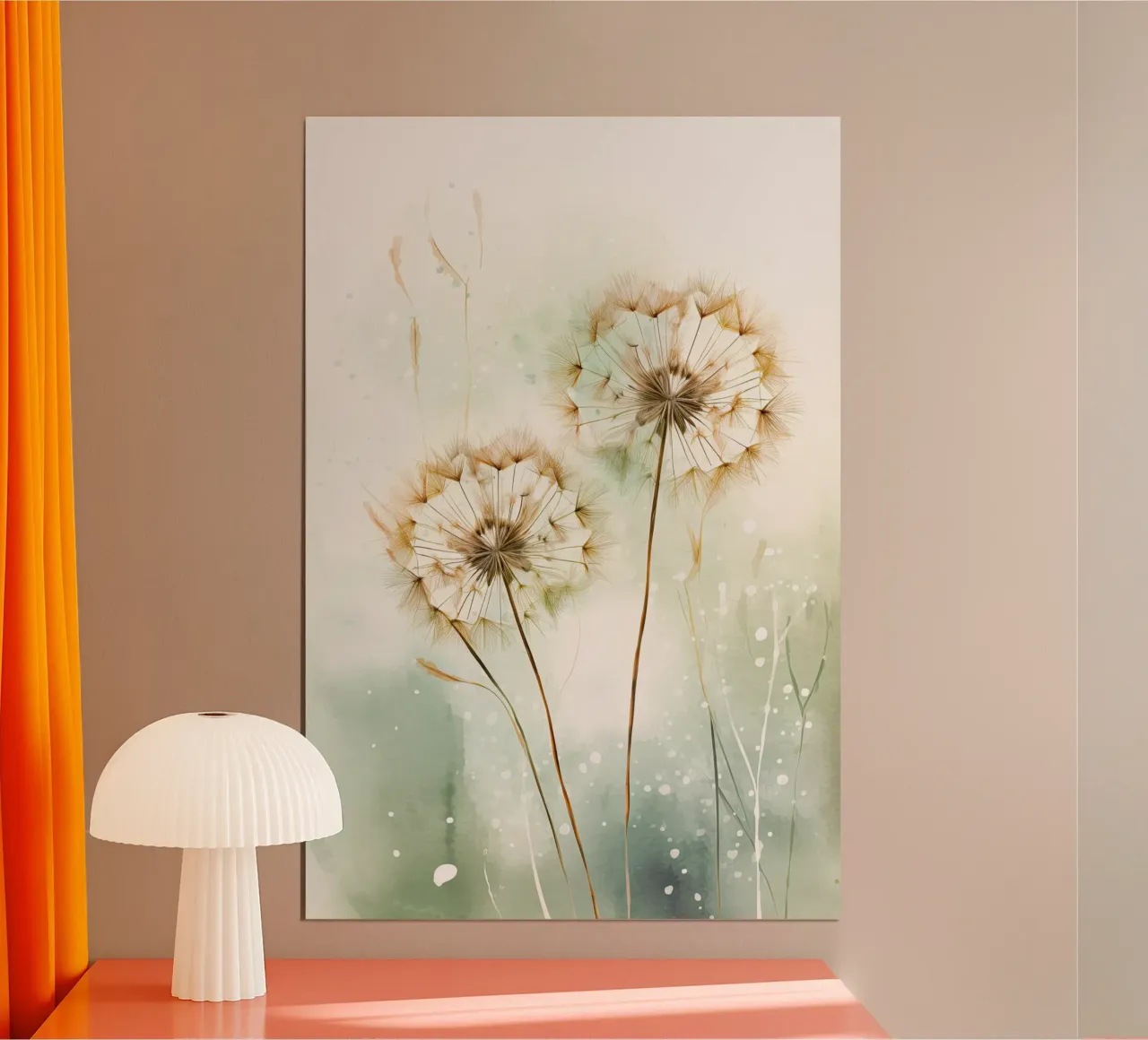 Wandkunst von Imagine Poster mit Kunststoffrahmen von Imagine