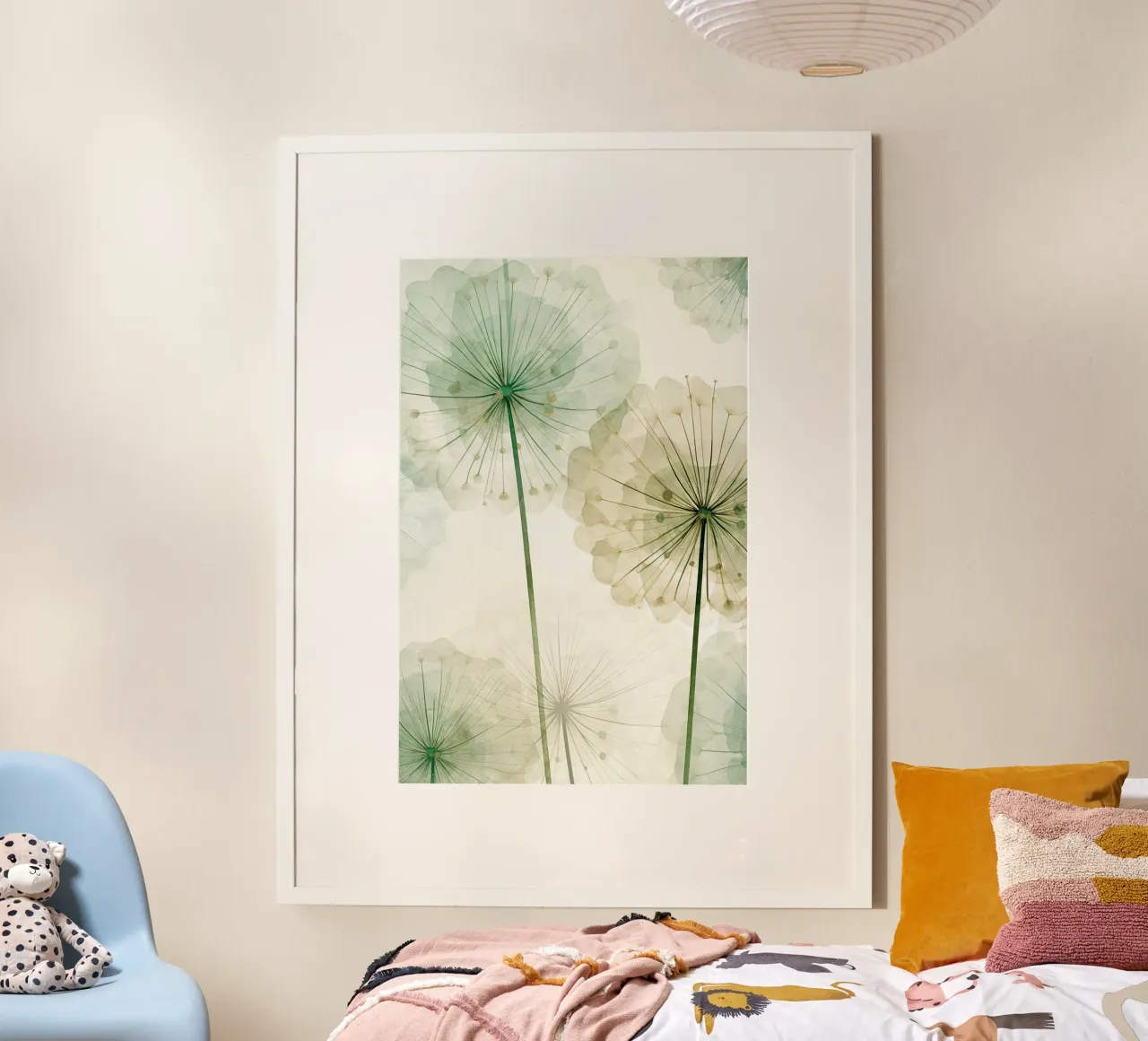 Wandkunst von Imagine Poster mit Kunststoffrahmen von Imagine