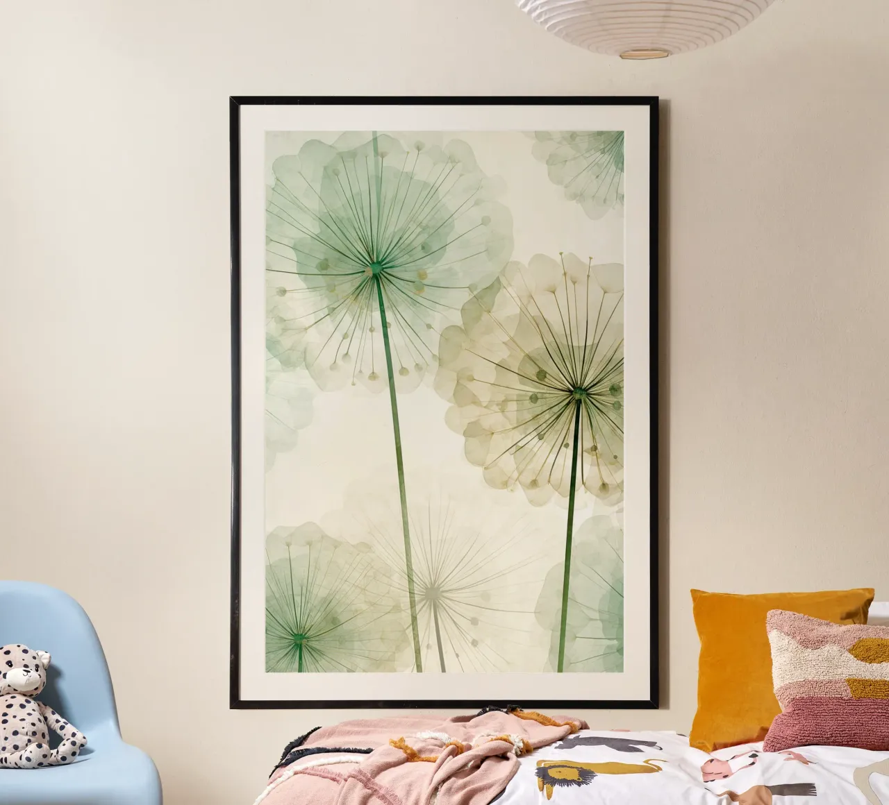Wandkunst von Imagine Poster mit Kunststoffrahmen von Imagine
