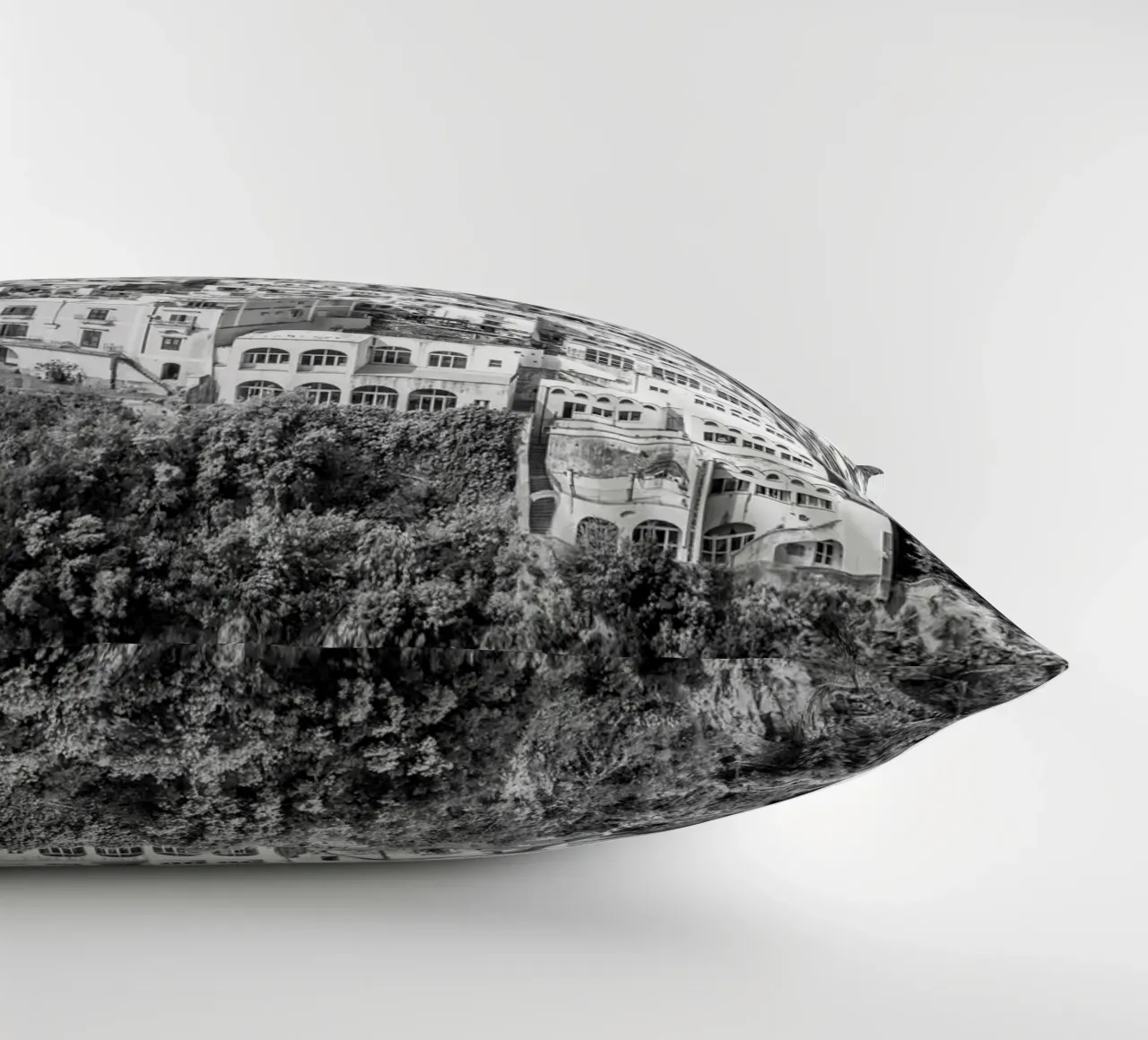 View on Positano cuscino da photolovers
