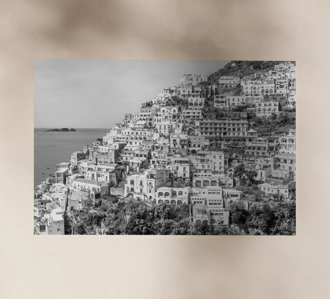 View on Positano pellicola backlit da photolovers