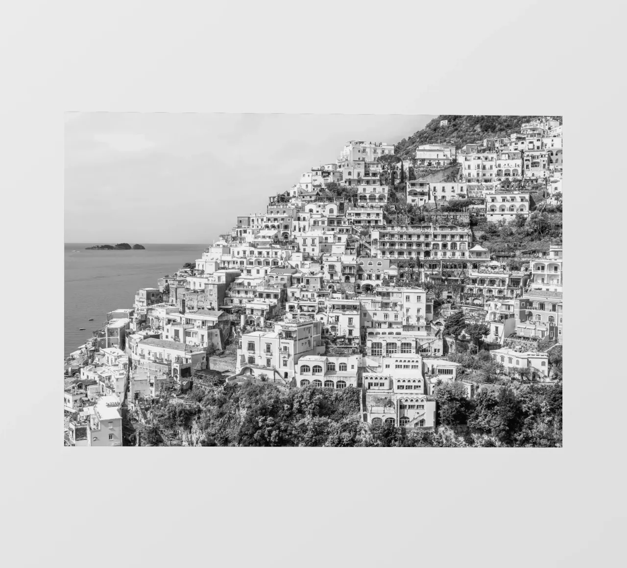 View on Positano pellicola backlit da photolovers