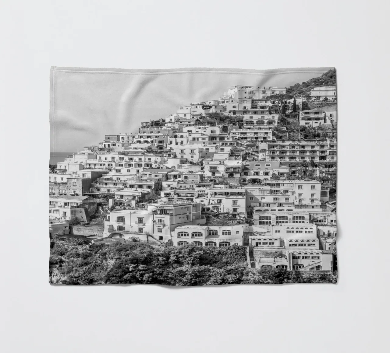 View on Positano fleece blanket by photolovers
