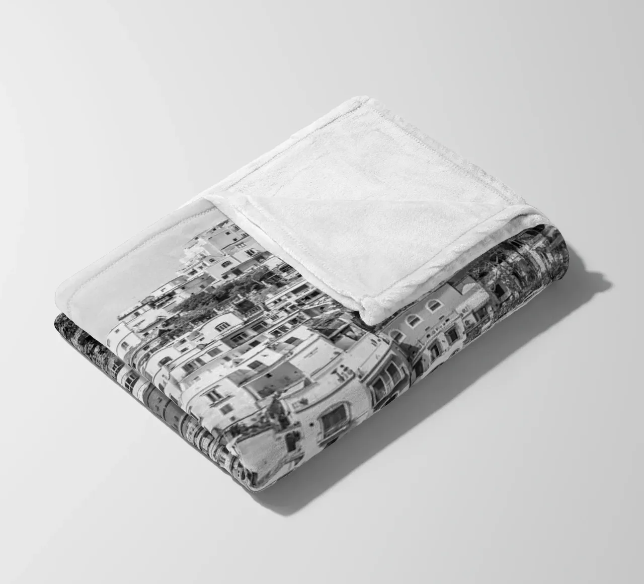 View on Positano fleece blanket by photolovers