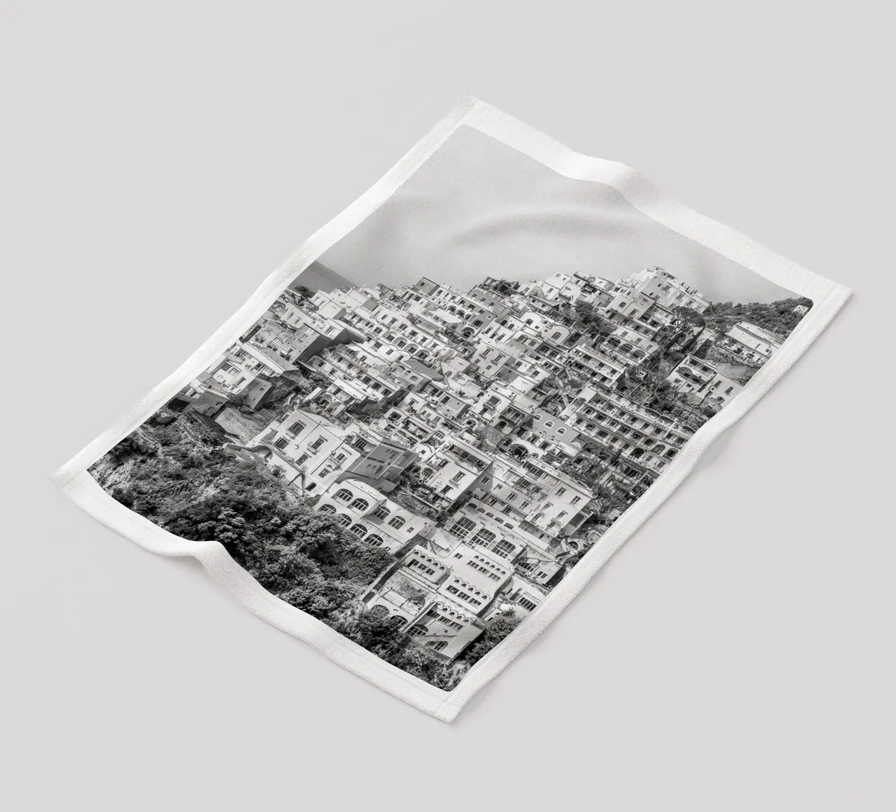 View on Positano fleece blanket by photolovers