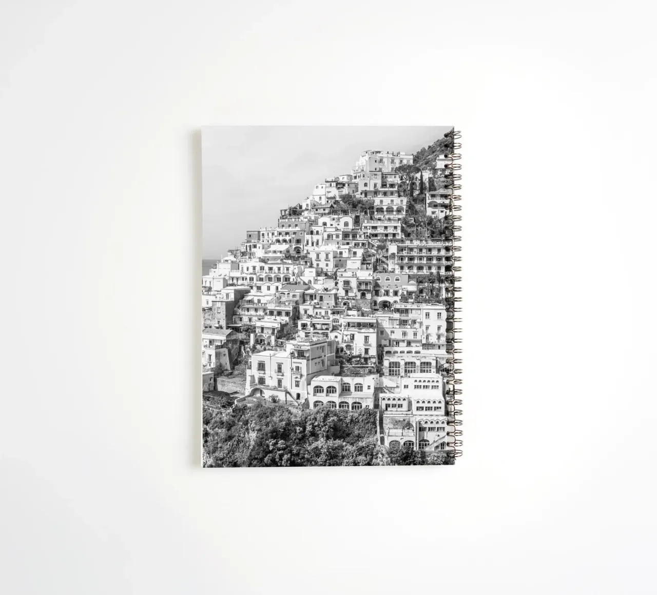 View on Positano spiral notebook by photolovers