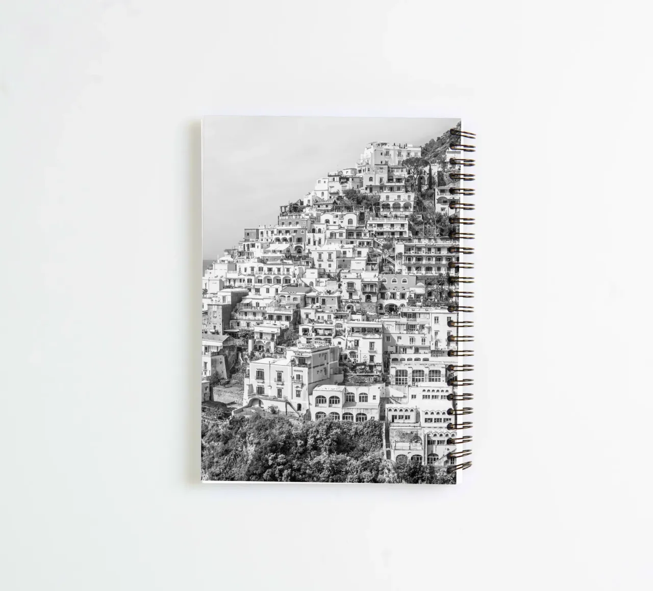 View on Positano spiral notebook by photolovers