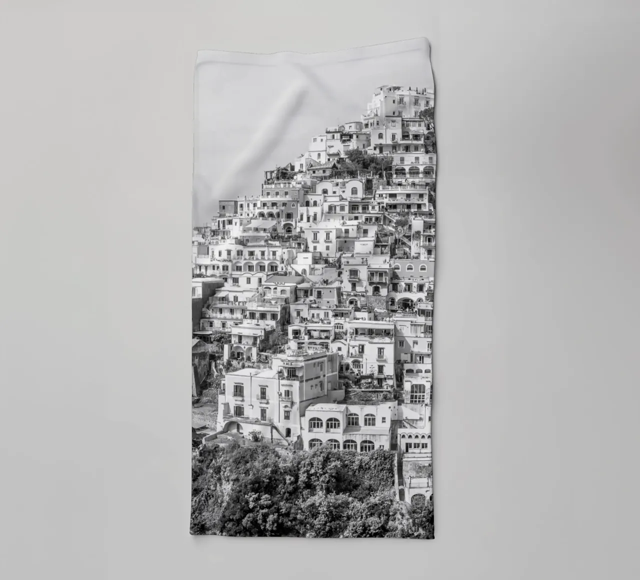 View on Positano asciugamano da bagno da photolovers