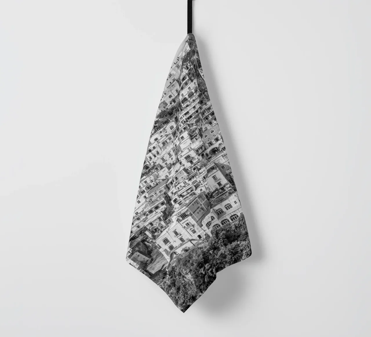 View on Positano canovaccio da cucina da photolovers