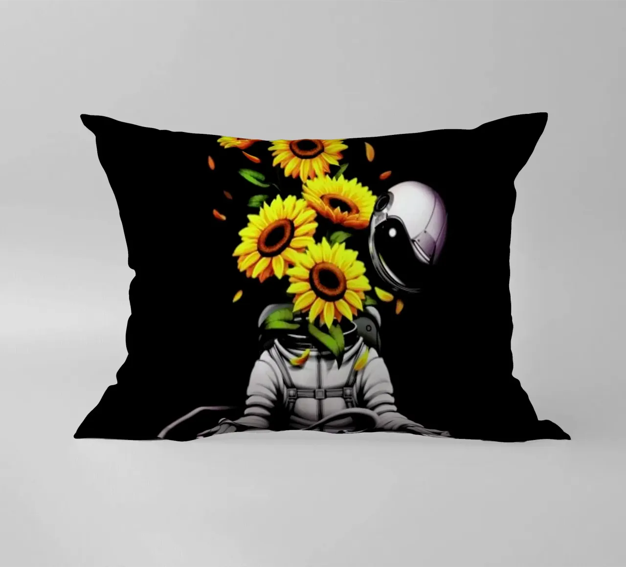 Meditation Astronaut Spring cuscino da Tobe Fonseca
